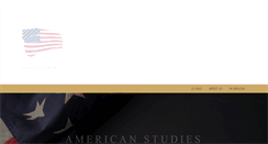 Desktop Screenshot of american-studies.org